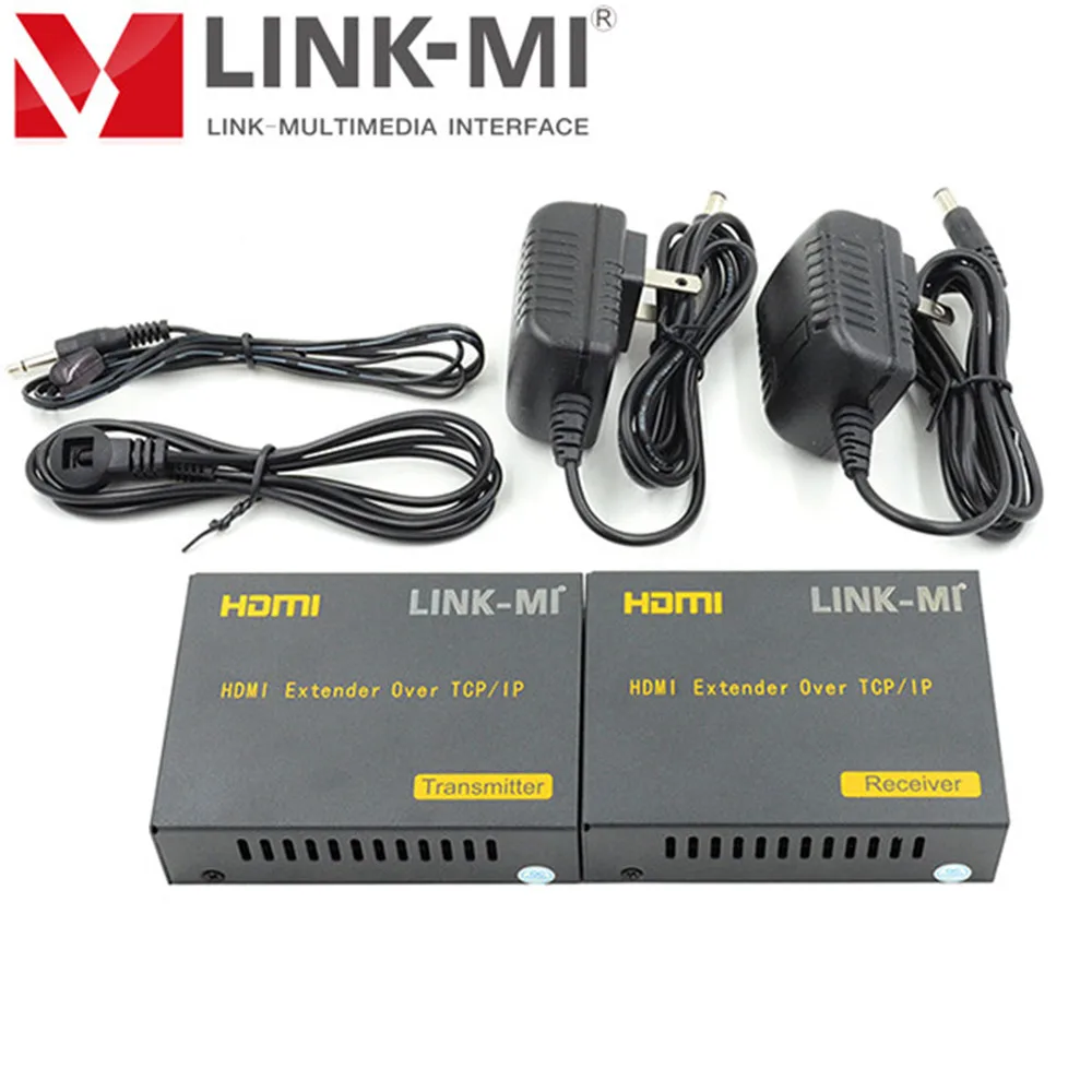 LINK MI DT103 HDMI удлинитель видео аудио сигналов до 120 метров над одним CAT5e/6 UTP RJ45 1920*1080 P @