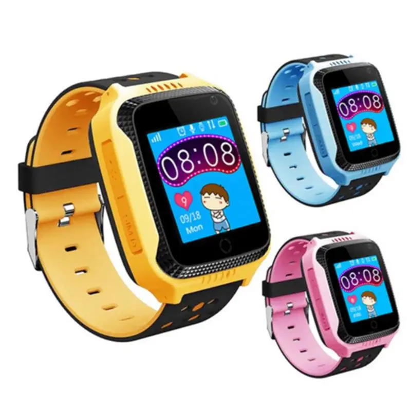 

1Pcs 1.44 inch Touch Screen Kids GPS Watch Phone with Camera Monitoring Positioning Watch With 3G SIM Card Inserted Watch Phone