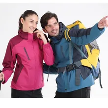 Одежда для влюбленных, верхняя одежда высшего качества, куртки 3 в 1, мужская спортивная куртка, зимние теплые утепленные куртки для скалолазания, лыжные куртки, одежда для альпинистов