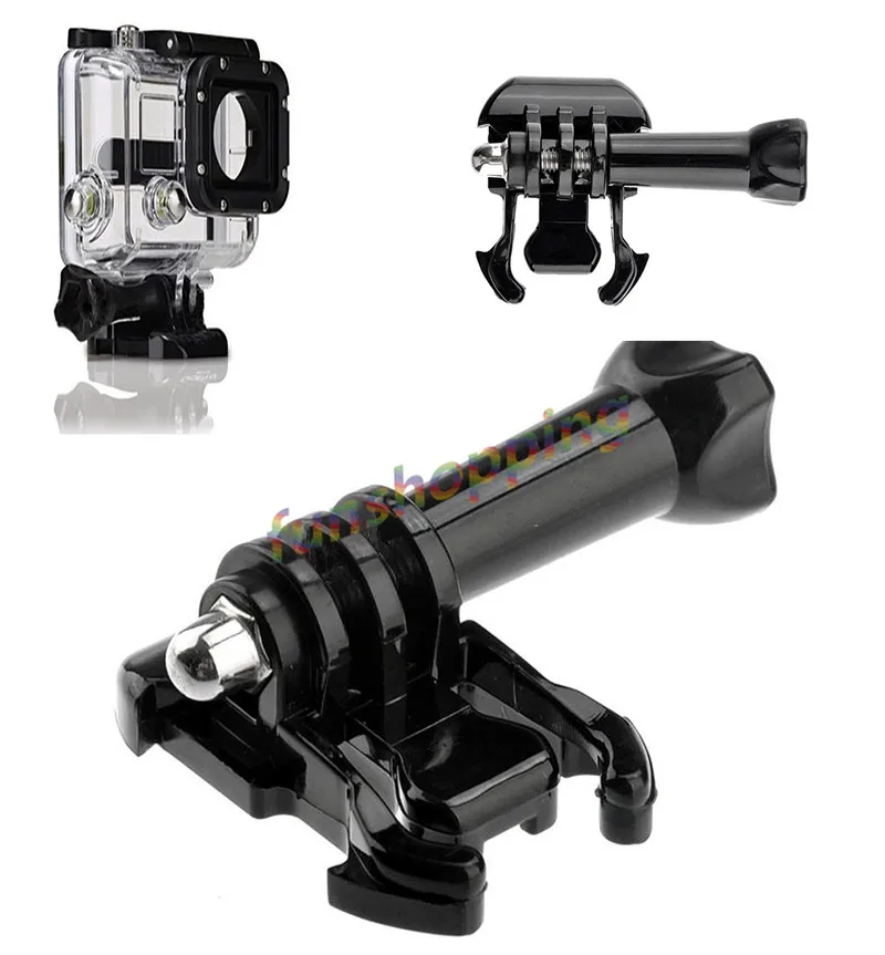 Для Gopro Крепление на Шлем Базовый адаптер пряжка + Длинный Винт для GoPro Hero 4 3/3 2 1