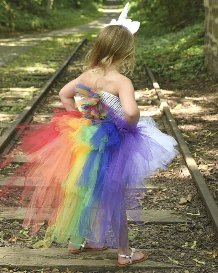 Rainbow Unicorn Inspired Dress