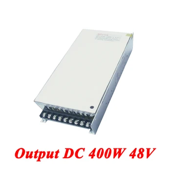 

S-400-48 Switching Power Supply 400W 48v 8.3A,Single Output AC-DC Converter For Led Strip,AC110V/220V Transformer To DC Driver