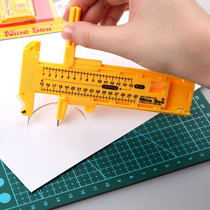 

Circle Cutter 10-300mm paper trimmer circular cutting tool DIY model round cutter Patchwork scrapbooking/ photo round drawing