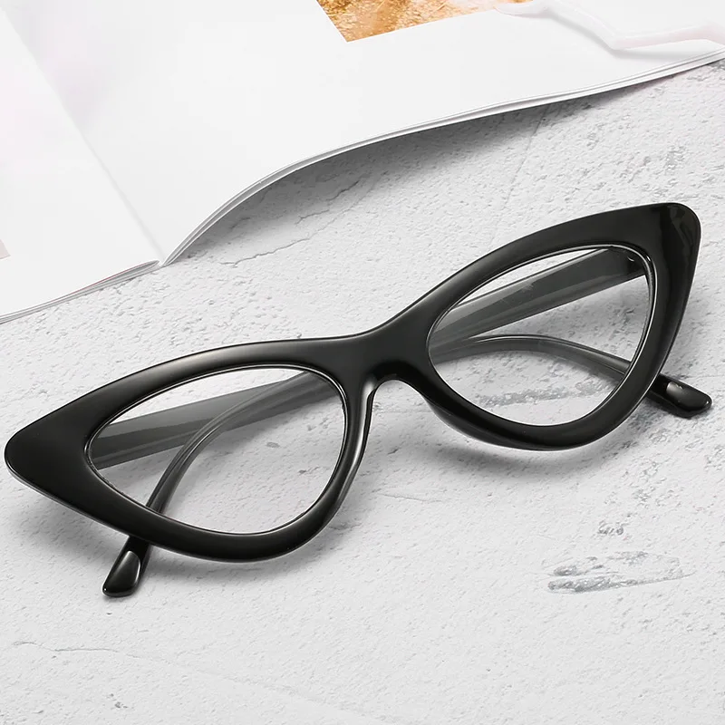 

Fashion Cat Glasses Frame Female Trend Style Brand Optical Eyeglasses Ladies Retro Clear Glasses Eye Glasses Frames for Women