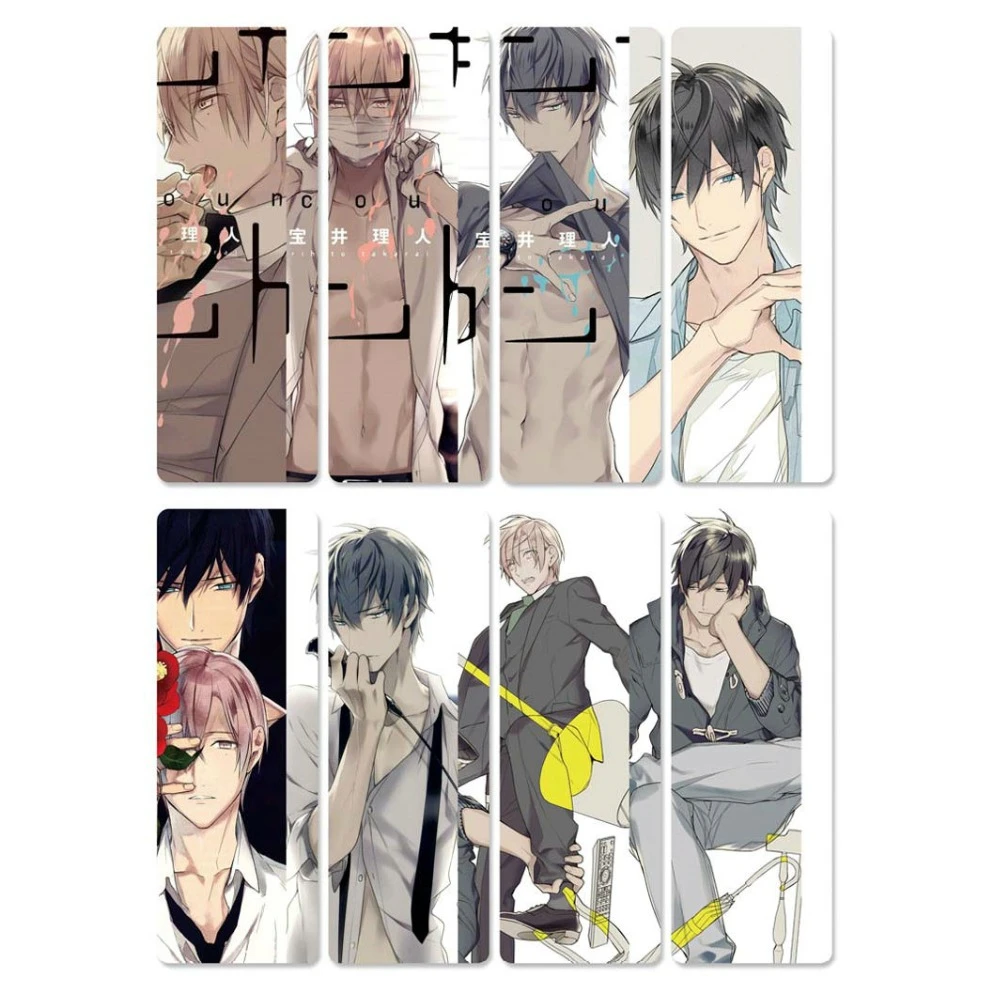 透明なpvcプラスチックブックマーク 8個10カウント アニメブックマーク ギフト Bookmark Aliexpress
