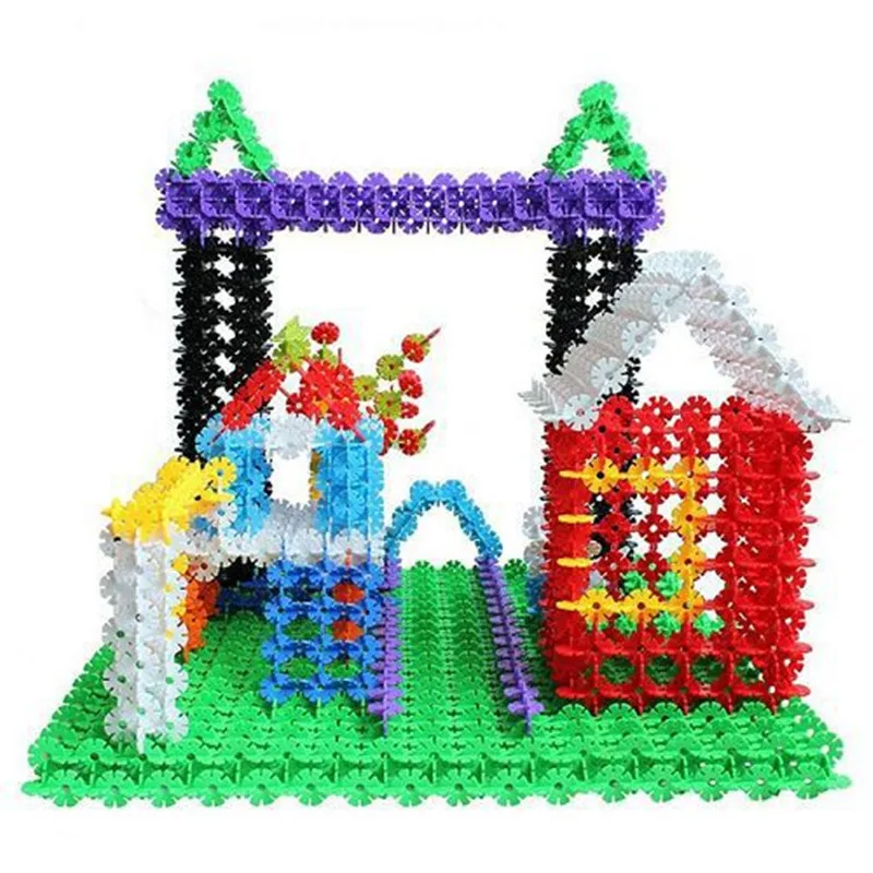 100X Kid Baby Multicolor Building Block Snowflake Creative Educational Xmas Toys 96296 #10 Baby-Building 100X Kid Baby Multicolor Building Block Snowflake Creative Educational Xmas Toys 96296 #10 Baby-Building