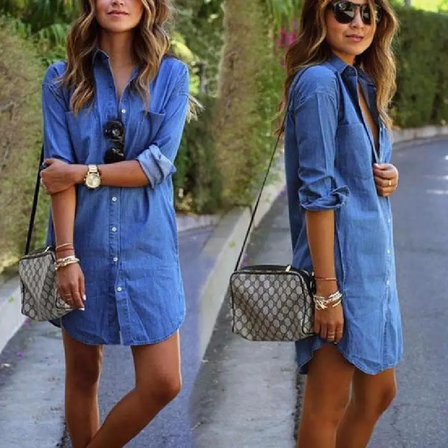 denim dress style 2018