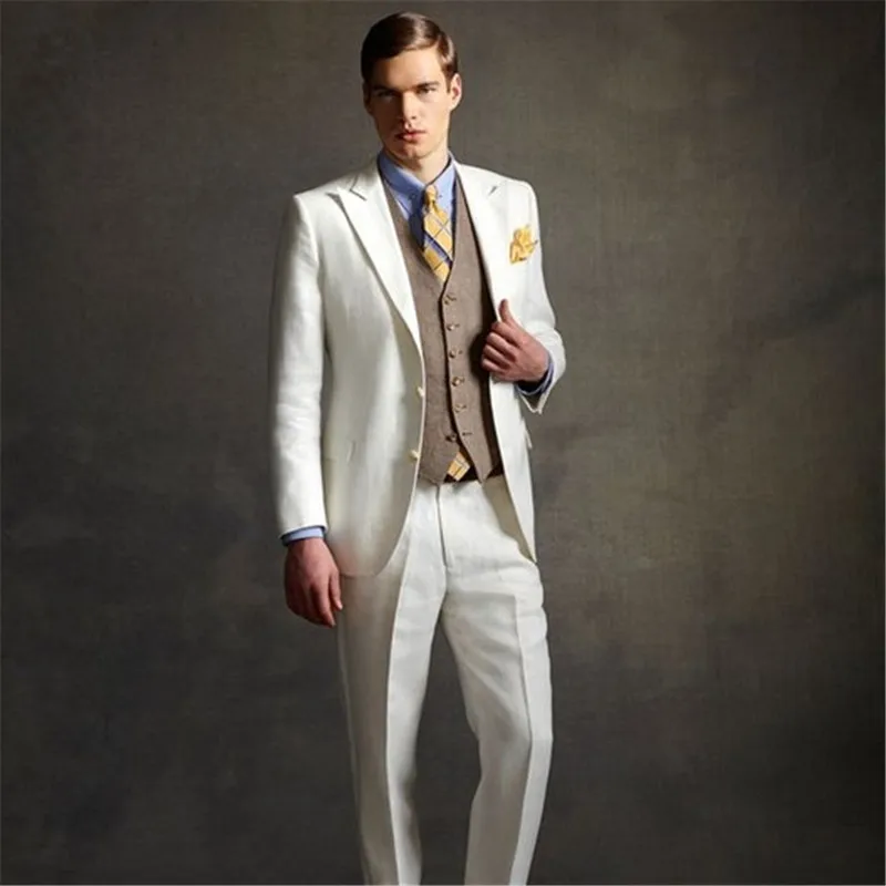 Prom-Ivory-Brown-Suits-Men-For-Wedding-3-Pieces-Jacket-Pants-Vest-Tie-Formal-Slim-Fit