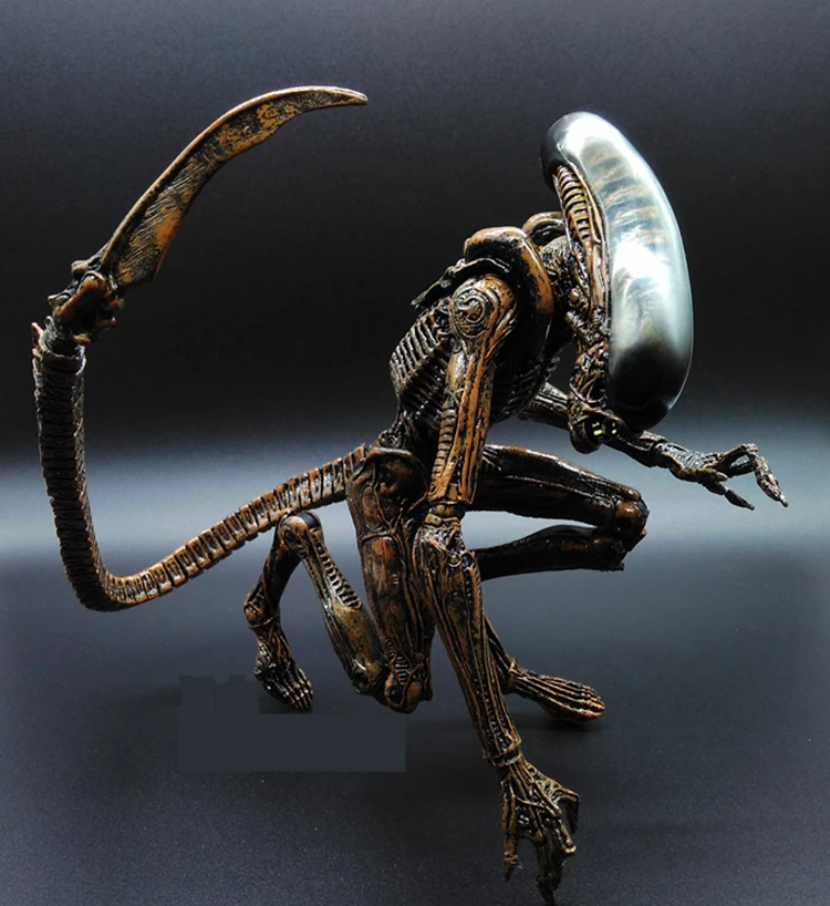 

gifts SAINTGI 1pc Alien vs Predator AVP ABS 20cm Action Figure Model Collectie toy MOVIE Film Brinquedos opp BAG Scar Predator