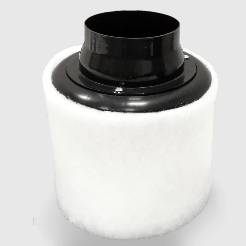 

HVAC 4 Inch Carbon Filter Air Purifier with Pre-filter for Inline Fan Hydroponics Green Indoor Gardening Grow Tent Ventilation
