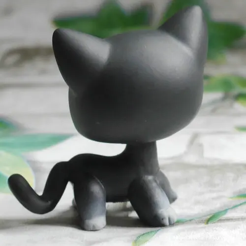 В руке оригинальный Антрацит бледно Черный кот kitty CUTEIE фигурка игрушка кукла 2
