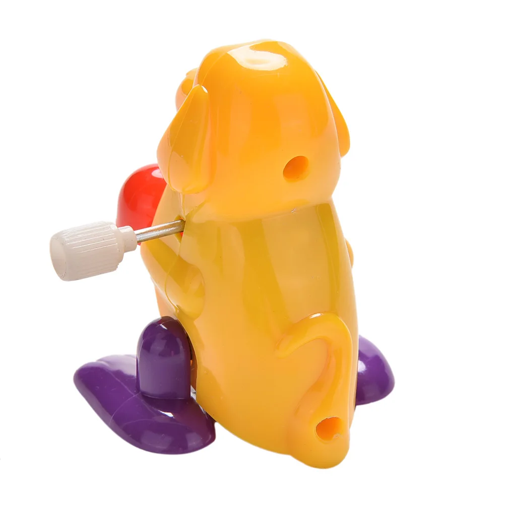 Забавная красочная заводная игрушка для маленьких детей, дизайн обезьяны, заводные весенние игрушки для новорожденных