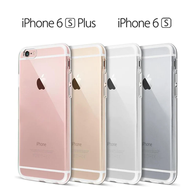 Phone Cases For iPhone 5 5S SE 6 6s 7 8 X Case Soft Transparent Silicone Clear Back Cover Plus | Мобильные телефоны и