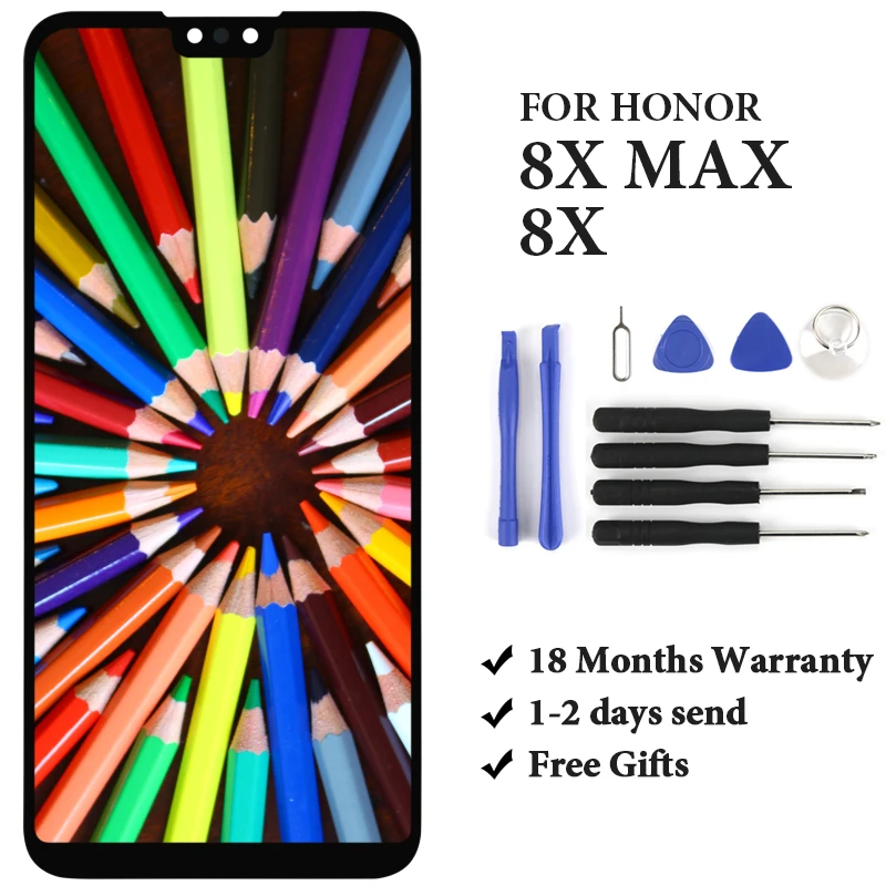 

For Huawei Honor 8X JSN-AL00 JSN-L2 LCD Display With Frame 7.12 Inch 2244*1080 Panel For Huawei Honor 8X Max LCD Touch Screen