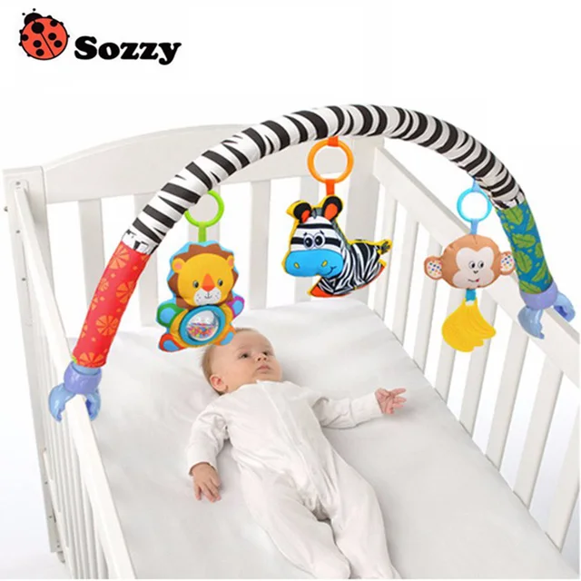 Buy 0 12M Baby Crib Toy Stroller Rattles Seat Take
