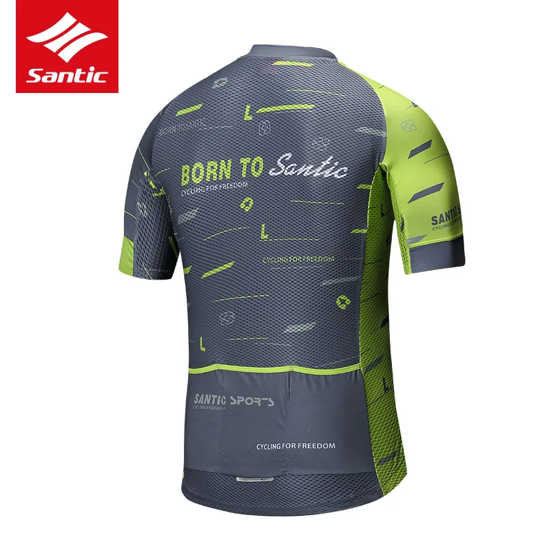 2018 Santic Cycling Jersey Sets Men Clothing Mesh Bib Bike Outdoor Jersey Breathable Short Sleeve Sets Ropa Ciclismo Maillot (28)