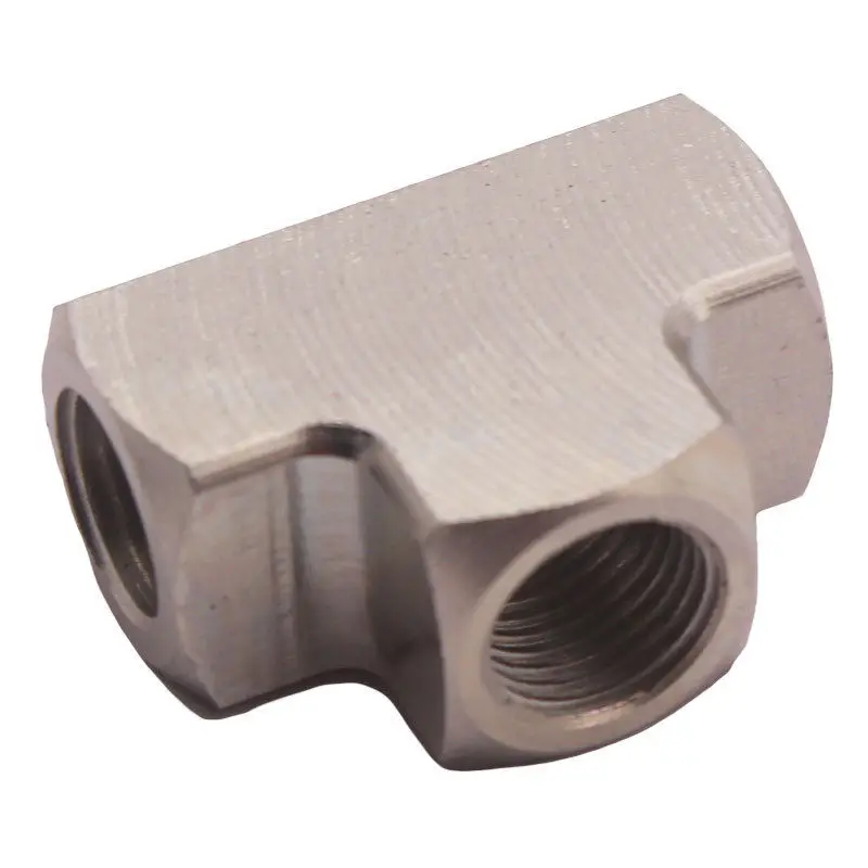 Универсальный NPT 1/8 &quotЖенский тройник труба из мягкой стали фитинги