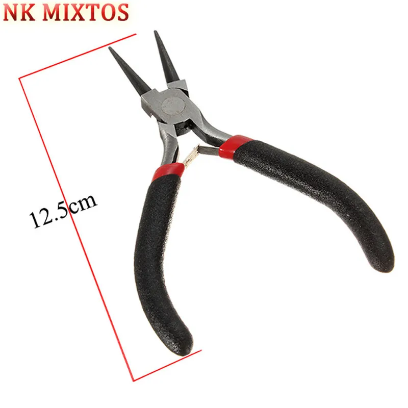 NK MIXTOS 8 шт./компл. углеродистая сталь черные Ювелирные плоскогубцы для