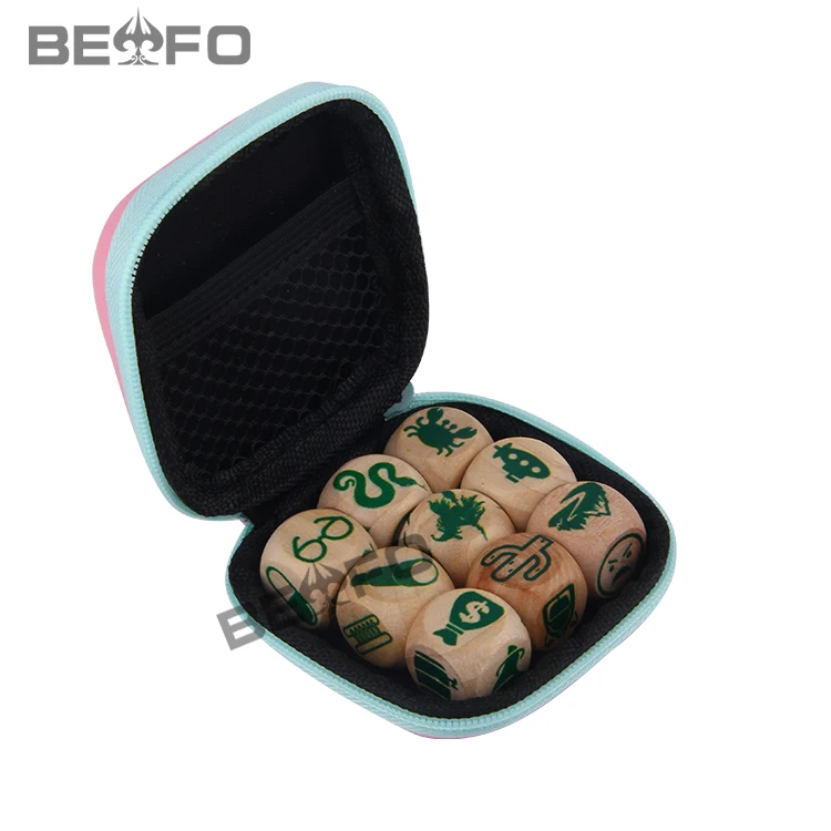 

Customized children's story dice Story Cubes Cultivate imagination in English and English practice