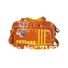 Мягкая спортивная сумка Desin коричневого цвета из полиэстера, тканая переноска для собак, модная сумка для собак