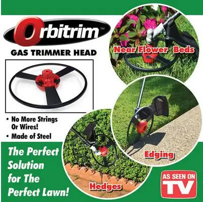 Smartlife Orbitrim твердый стальной без струнной головки газовый триммер для наружного сада