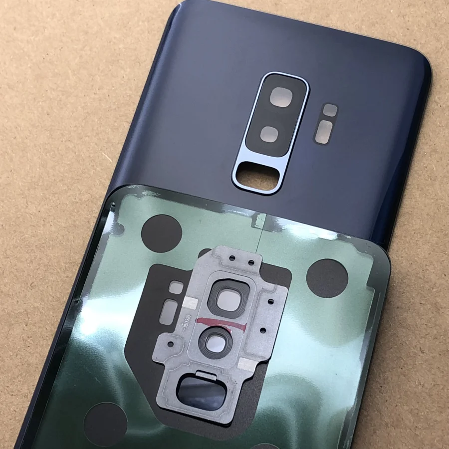 Стеклянная Крышка батарейного отсека для SAMSUNG Galaxy S9 G960F Plus G965F|Бамперы| |