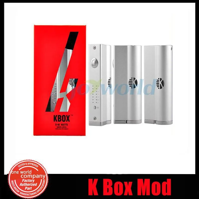 100% Original Kanger Kbox Mod 40W Variable Voltage Mods 510 Twist Kangertech Kbox Mod Suit for Kanger Subtank Atomizer (2PC YY)