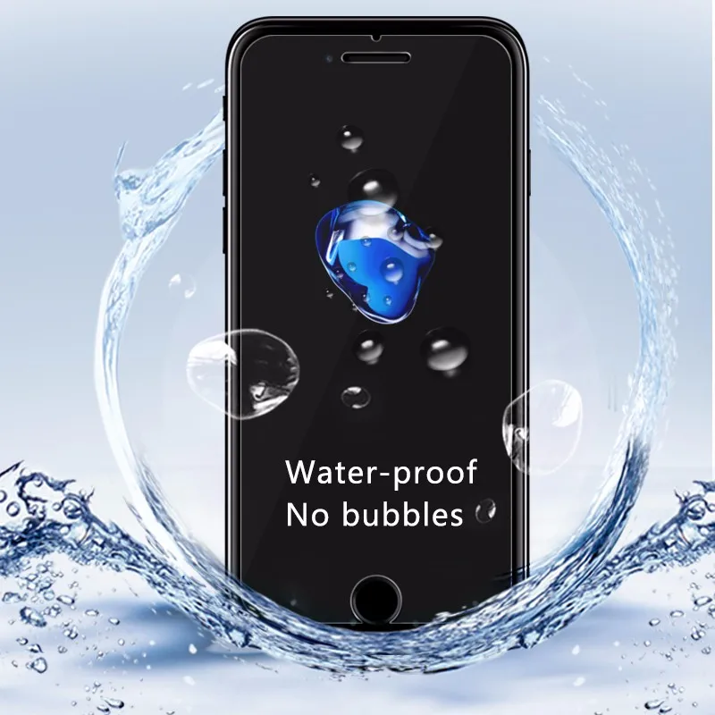 9H tempered glass For iphone X 8 4s 5 5s 5c SE 6 6s plus 7