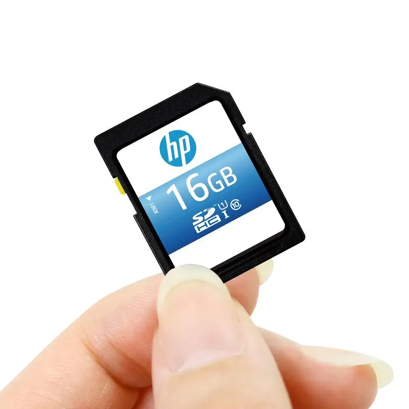 New Arrival 2019 HP SD Card 16GB SDHC U1 Class 10 Memory Cards 90MBS SD Kaart Carte Memoire Flash Stick Original Camera SD Card (8)