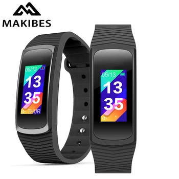 

Makibes B3 Fitness Wristband colorful IPS Screen Heart Rate Smart Band Activity Tracking Message Notification Sports Bracelet