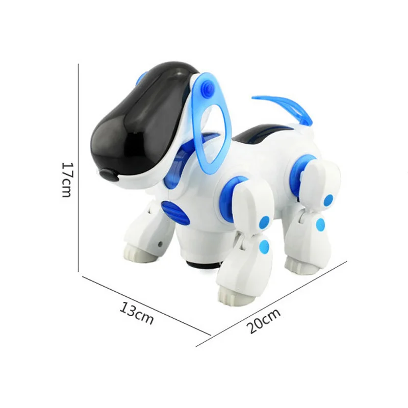 Новый Умный космический танцевальный робот собака электронные прогулочные Игрушки с музыкальным светом Рождественский новый год подарок