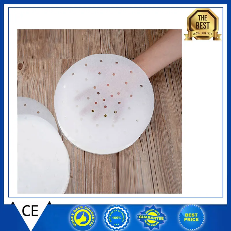  Kitchen Use Hamburger Press Machine 2000pcs Oil Absorbing Paper 100mm/130mm Food Grade Material - 32853774377