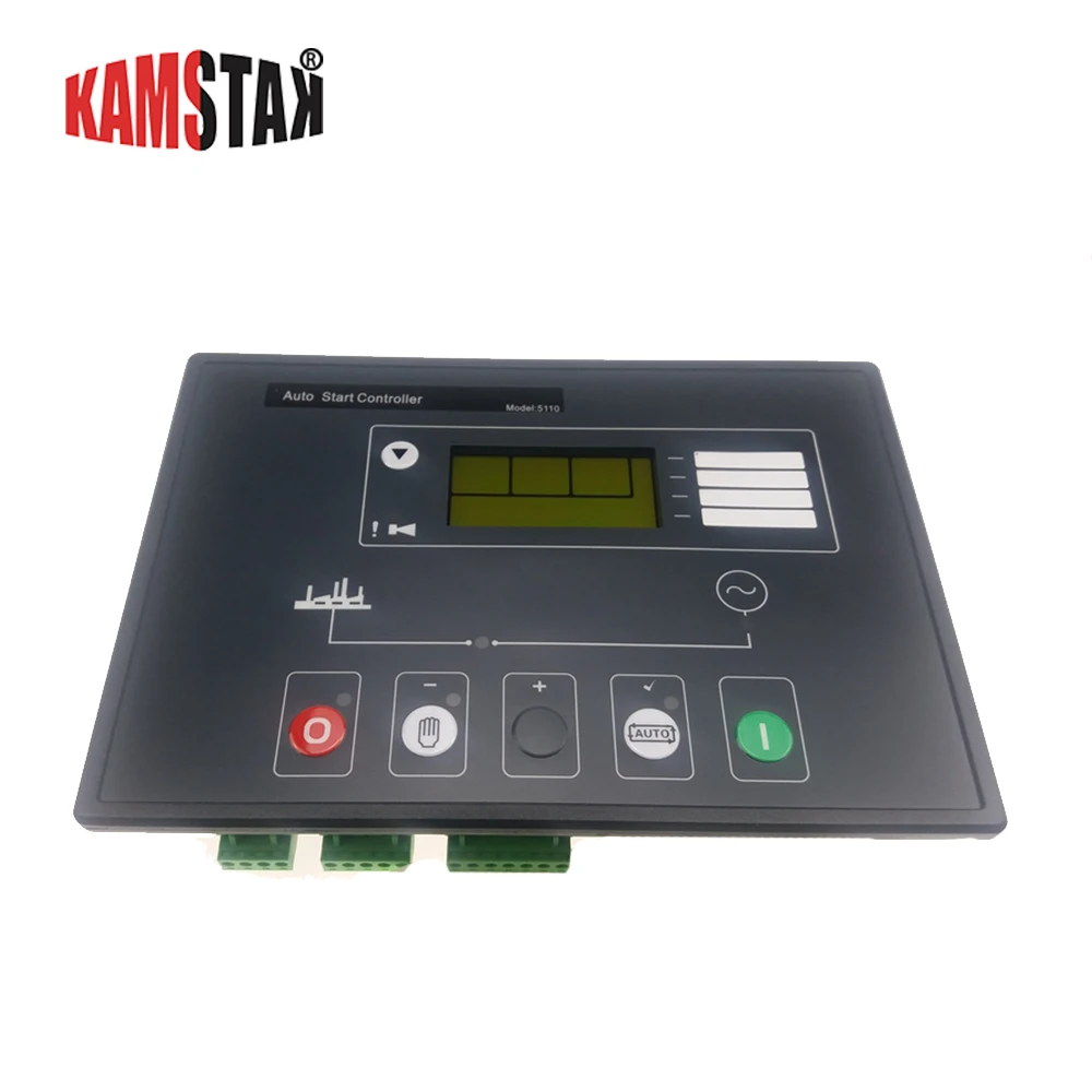 

power generator controller 5110 LCD diesel alternator part automatic start control charge panel genset electronic circuit board