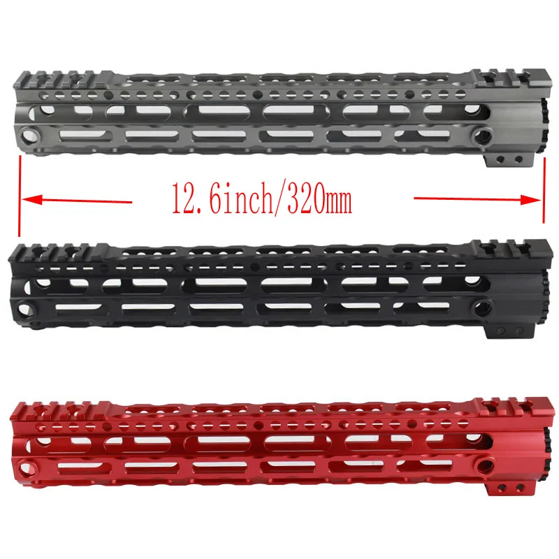 Тактический 7,25 ''10,2'' 12,6 ''свободный поплавок поручень Пикатинни для страйкбола AEG Охотничьи аксессуары