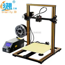 Cheap Creality CR-10 3D Printer Large Printing Size 300*300*400mm Semi DIY 3D Printer Kit Aluminum Heated bed Free Filament Tool