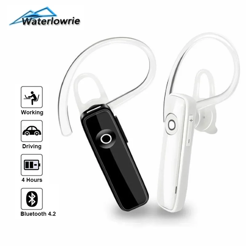 Bluetooth 4,2, беспроводные наушники, мини наушники, гарнитура с микрофоном для iPhone, samsung, huawei, Xiaomi
