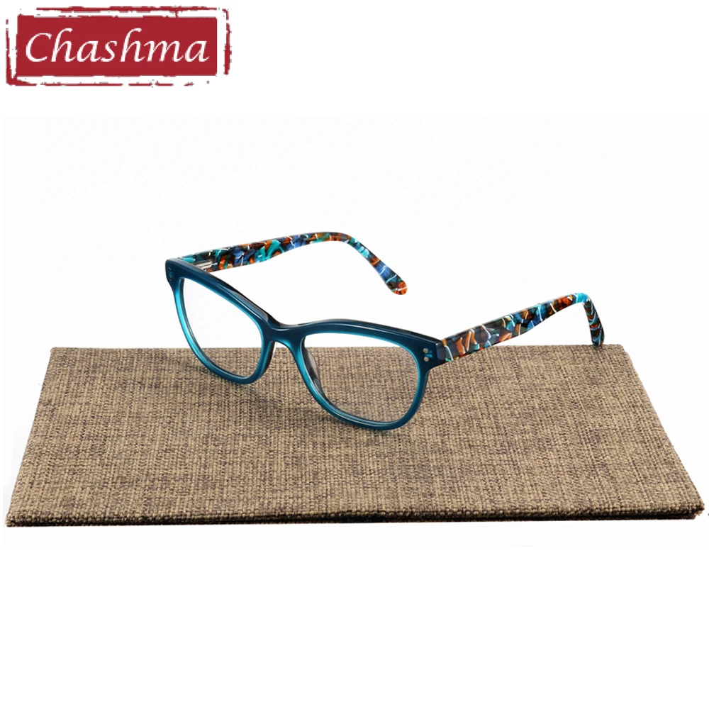Брендовые женские очки Chashma из ацетатного материала модные трендовые стильные