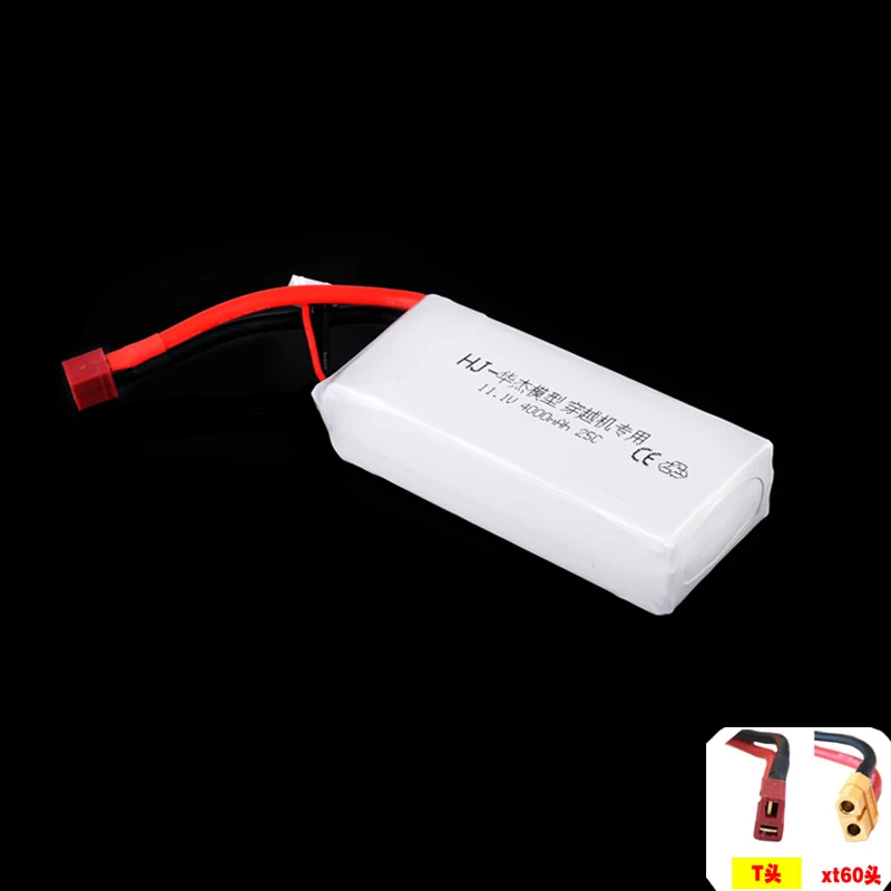 1pcs RC Li Polymer Lipo font b Battery b font 11 1V 4000MAH 25C max 40C