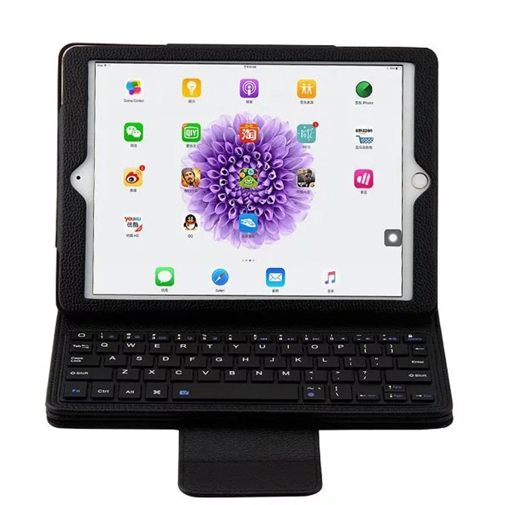 Роскошный Съемный Bluetooth 3,0 клавиатура Folio Stand кожаный чехол для Apple iPad Air 1 2 air2/iPad Pro 9,7 2016 2017 2018