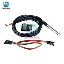 1Set DS18B20 Stainless Steel Waterproof Temperature Sensor Probe 18B20 Temperature Sensor Module Board Adapter Plate цена 1Set DS18B20 Stainless Steel Waterproof Temperature Sensor Probe 18B20 Temperature Sensor Module Board Adapter Plate цены онлайн