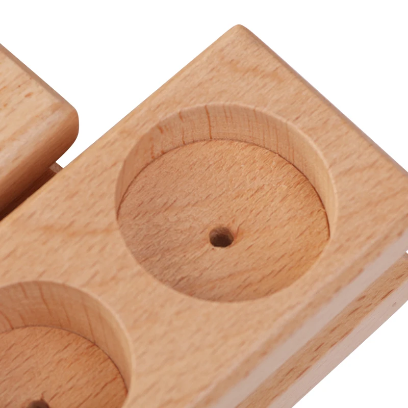 Wooden Toys Montessori Education Cylindrical Sockets Block Toys Baby Development Practice & Senses Family