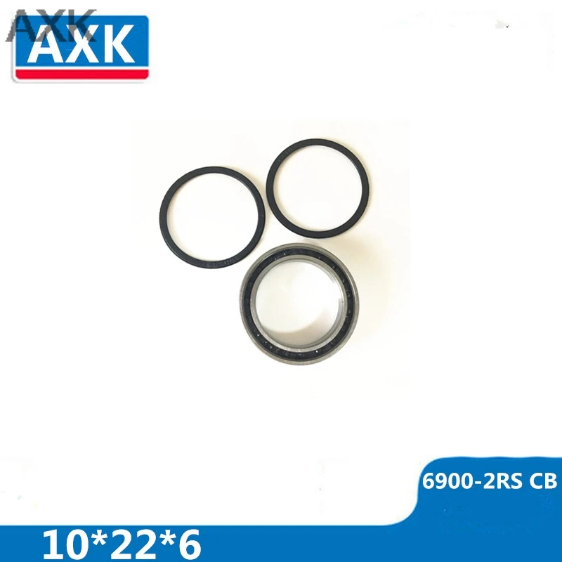 

2018Promotion Ball Bearing Free Shipping 10x22 X6 Mm Hybrid Ceramic Yellow Rubber Seals Bike Bearing S6900 2rs Cb 61900 Abec-5