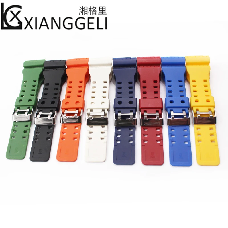 Accessori Per Orologi Cinturino Con Fibbia Ad Ardiglione Per Casio G-Shock Gd-100 Gd-110 Gd-120 Ga-110 120 Ga-150 Ga-300 Cinturino Per Orologio Da Uom