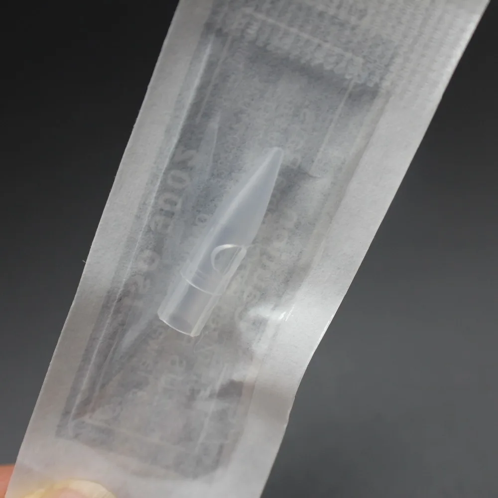 50pcs 1RL/2R/3R/5R Permanent Makeup Needle Tips Disposable Individual Tattoo Needle Caps Dragon/Mosaic/Merlin Tattoo Machine