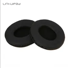 90mm Leatherette Ear Cushions /replacement headset ear pads ear cushions free shipping by mail knitted cushions