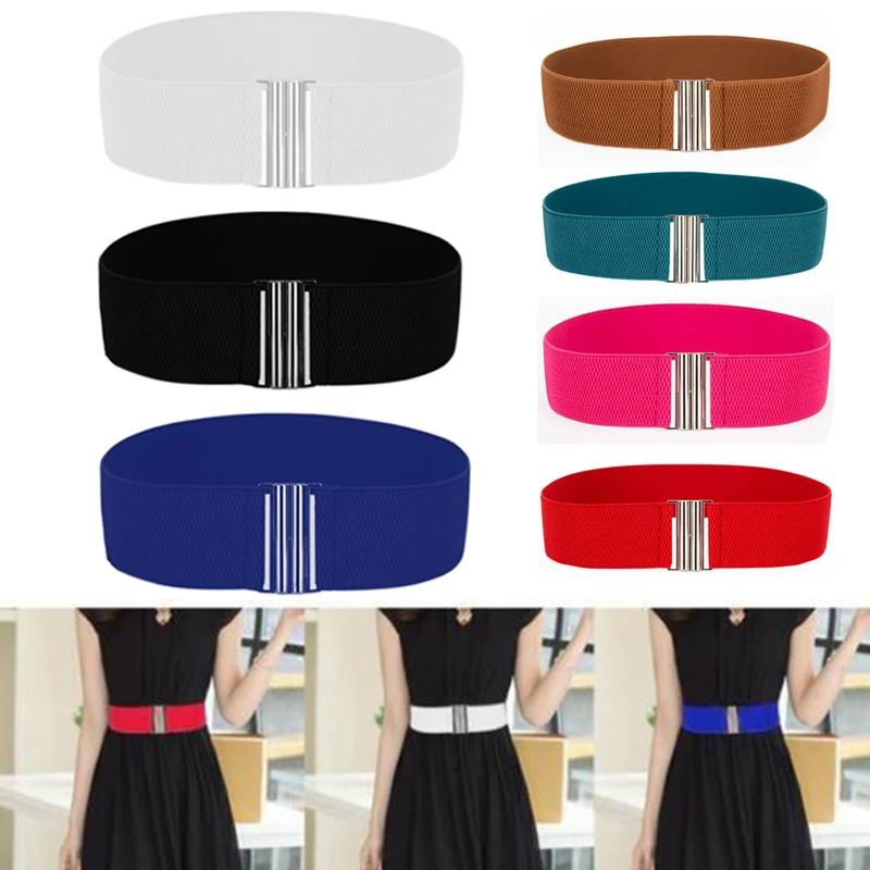 

Women belt Skinny Elastic Ceinture Soft Leather Wide Self Tie Wrap Around Waist Band Simple Vintage Dress Belt Accessories Femme