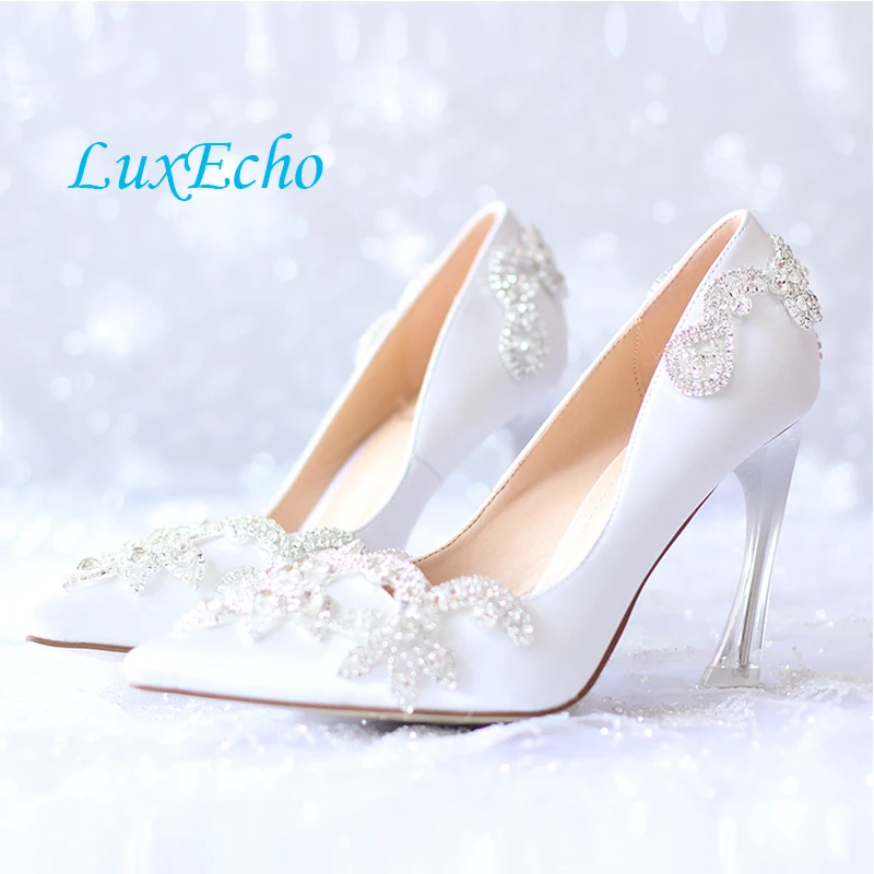

STRANGE style heel bridal wedding shoes high 7cm/9cm heel dress shoes silk fshion Spring and AUtumn single shoes