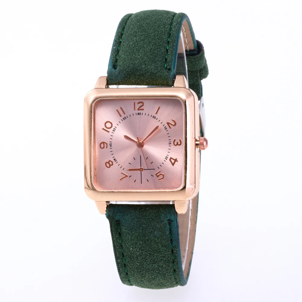Montre femme, Лидирующий бренд, женские часы-браслет, наручные часы с кожаными кристаллами, женская одежда, женские кварцевые часы, Прямая поставка