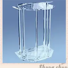 Wholesale Clear Acrylic Podiums Pulpit For Church Classroom Lectern Podium Acrylic Church Pulpit
