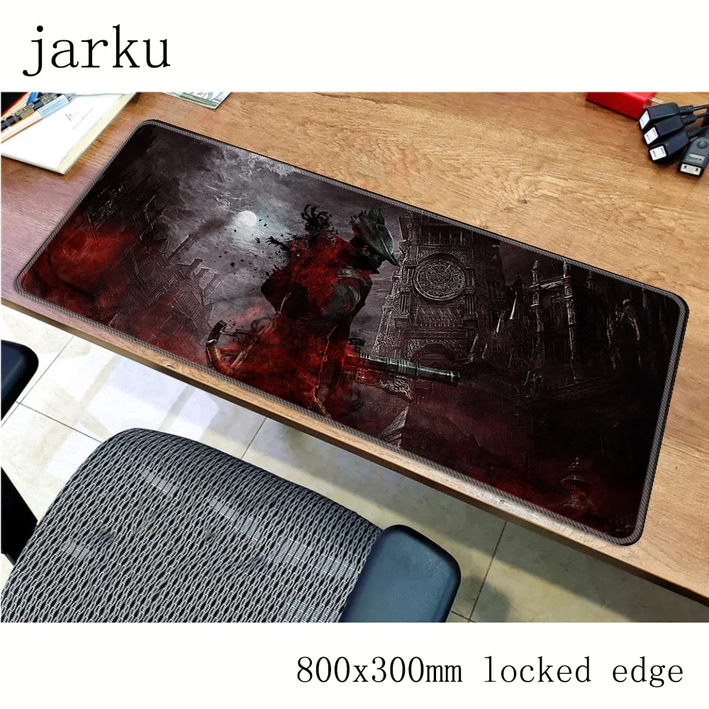  bloodborne pad mouse High-end computer gamer mause pad 800x300X2MM padmouse hot sales mousepad ergo